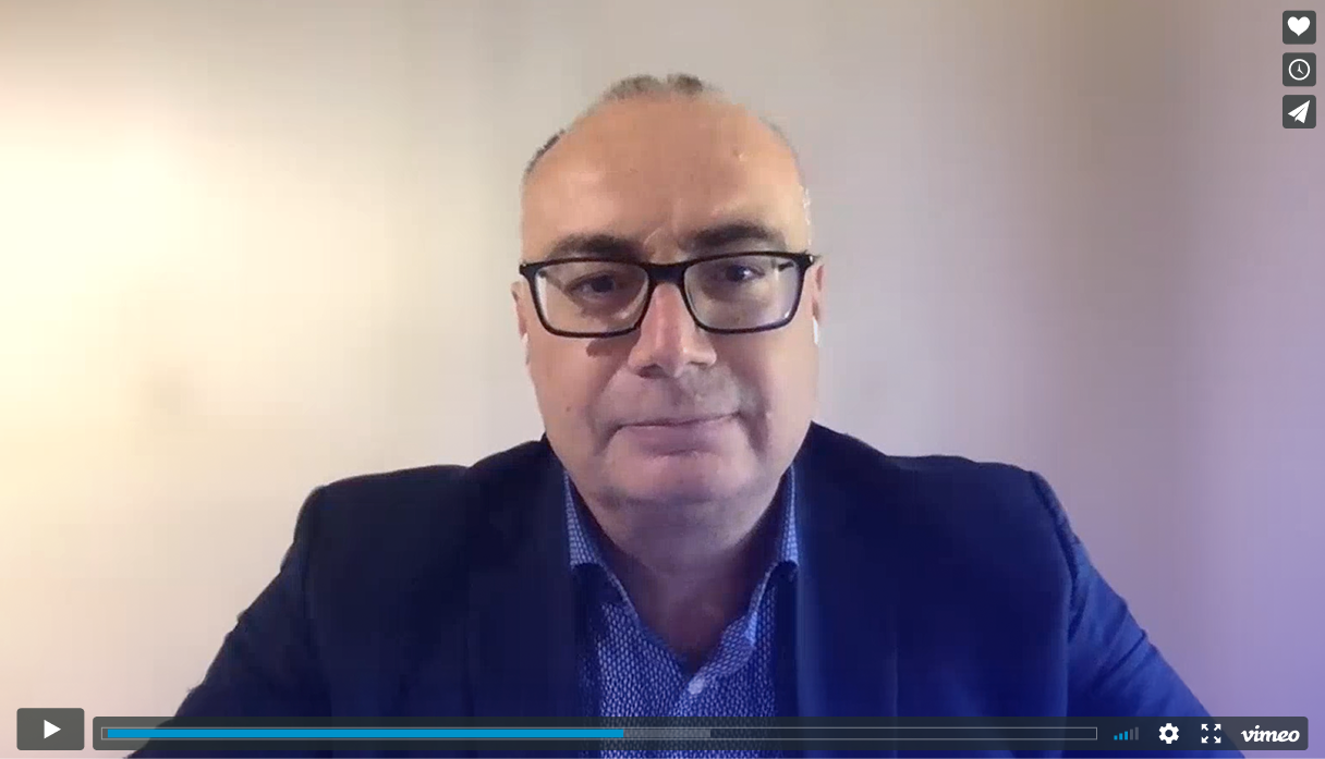 Video of Prof. Salvatore D'Angelo discussing how radiographic progression differs in axSpA compared to RA, and what this means for clinical practice